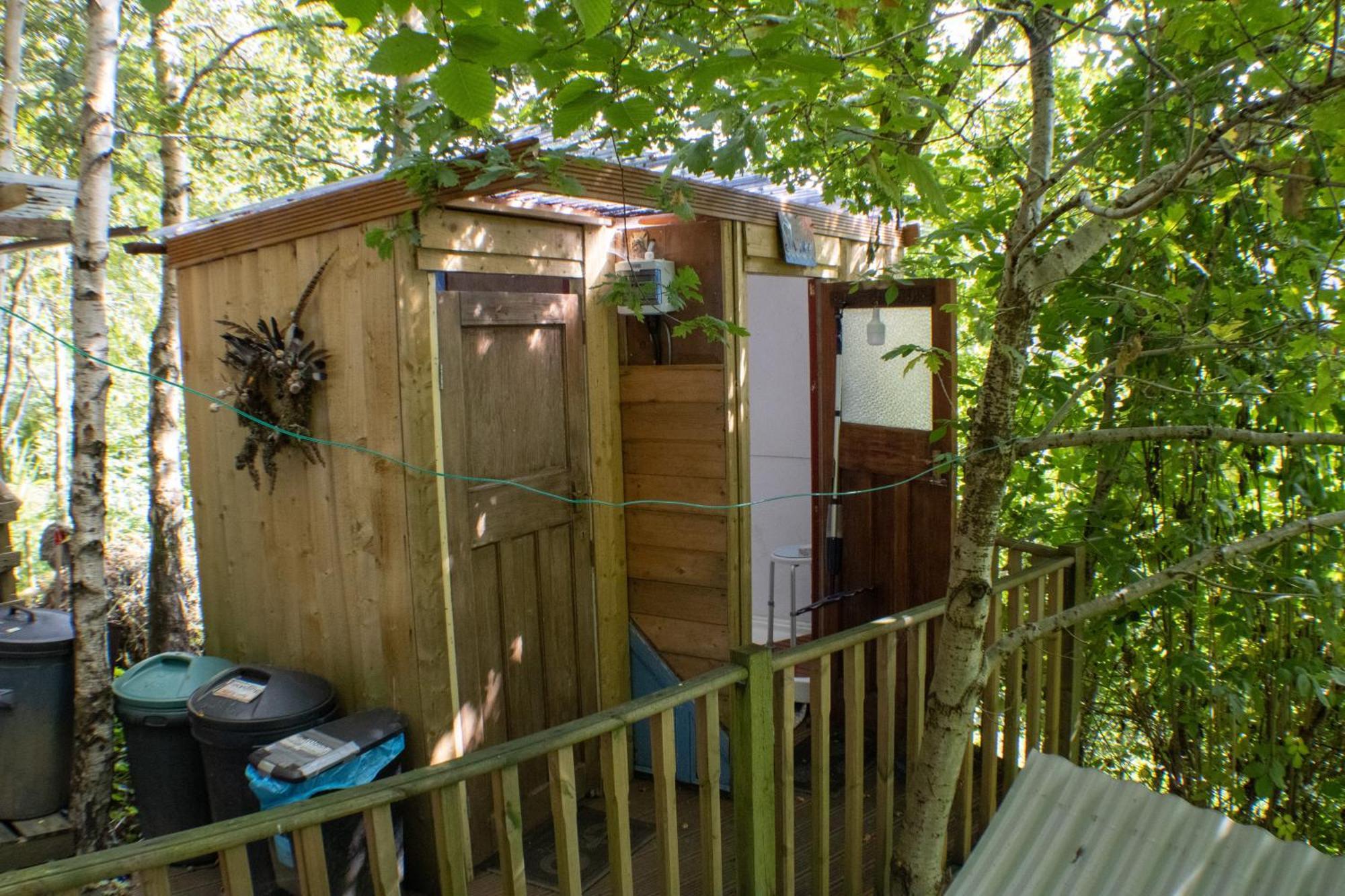 Pike'S Cabin In The Woods Hebden Bridge Dış mekan fotoğraf