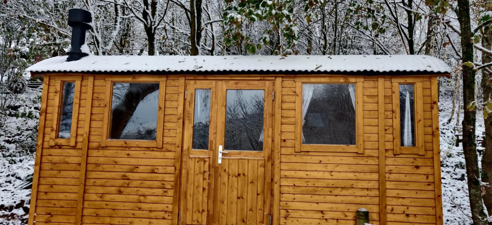 Pike'S Cabin In The Woods Hebden Bridge Dış mekan fotoğraf