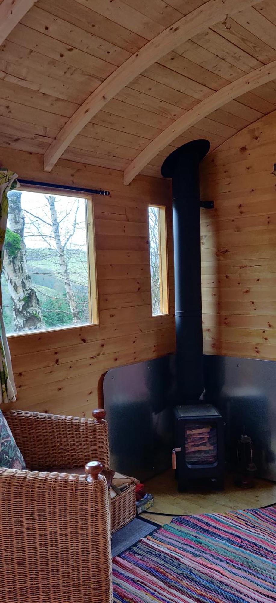 Pike'S Cabin In The Woods Hebden Bridge Dış mekan fotoğraf